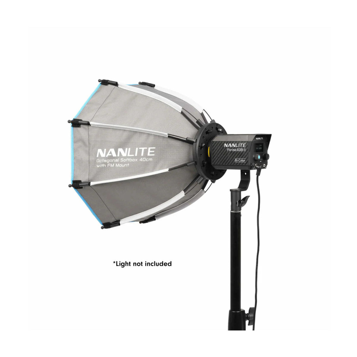 Nanlite 40cm Octagonal Softbox for FM-Mount LED Lights (Open Box)