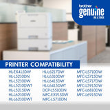 Brother Genuine TN920XL Black High-Yield Toner Cartridge for Office Printing
