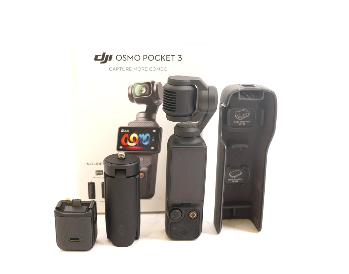 DJI Osmo Pocket 3 Capture More Combo 4K Vlogging Camera (Used)