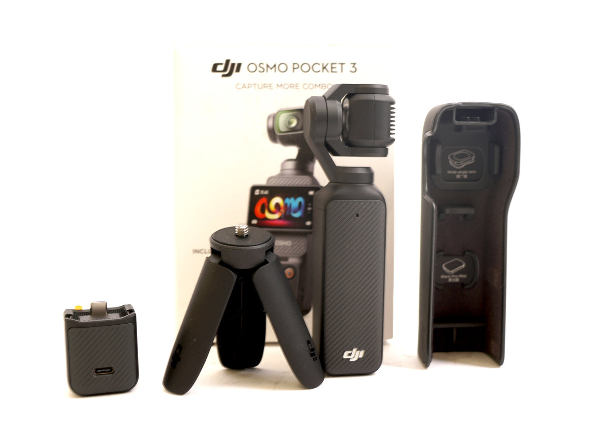 DJI Osmo Pocket 3 Capture More Combo 4K Vlogging Camera (Used)