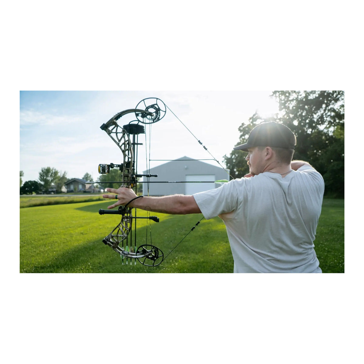 Bear Archery Adapt 2 HP RTH Right-Hand Compound Bow (55-70 lbs) - True Timber Strata