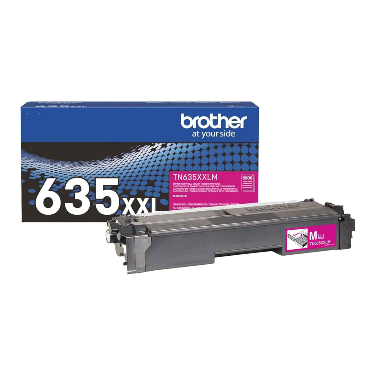 Brother Genuine TN635XXLM Super High Yield Toner Cartridge (Magenta)