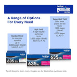Brother Genuine TN635XXLM Super High Yield Toner Cartridge (Magenta)