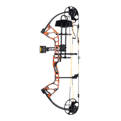 Bear Archery Royale RTH Right-Hand Compound Bow (5-50 lbs) - Fred Bear Fire (Open Box)