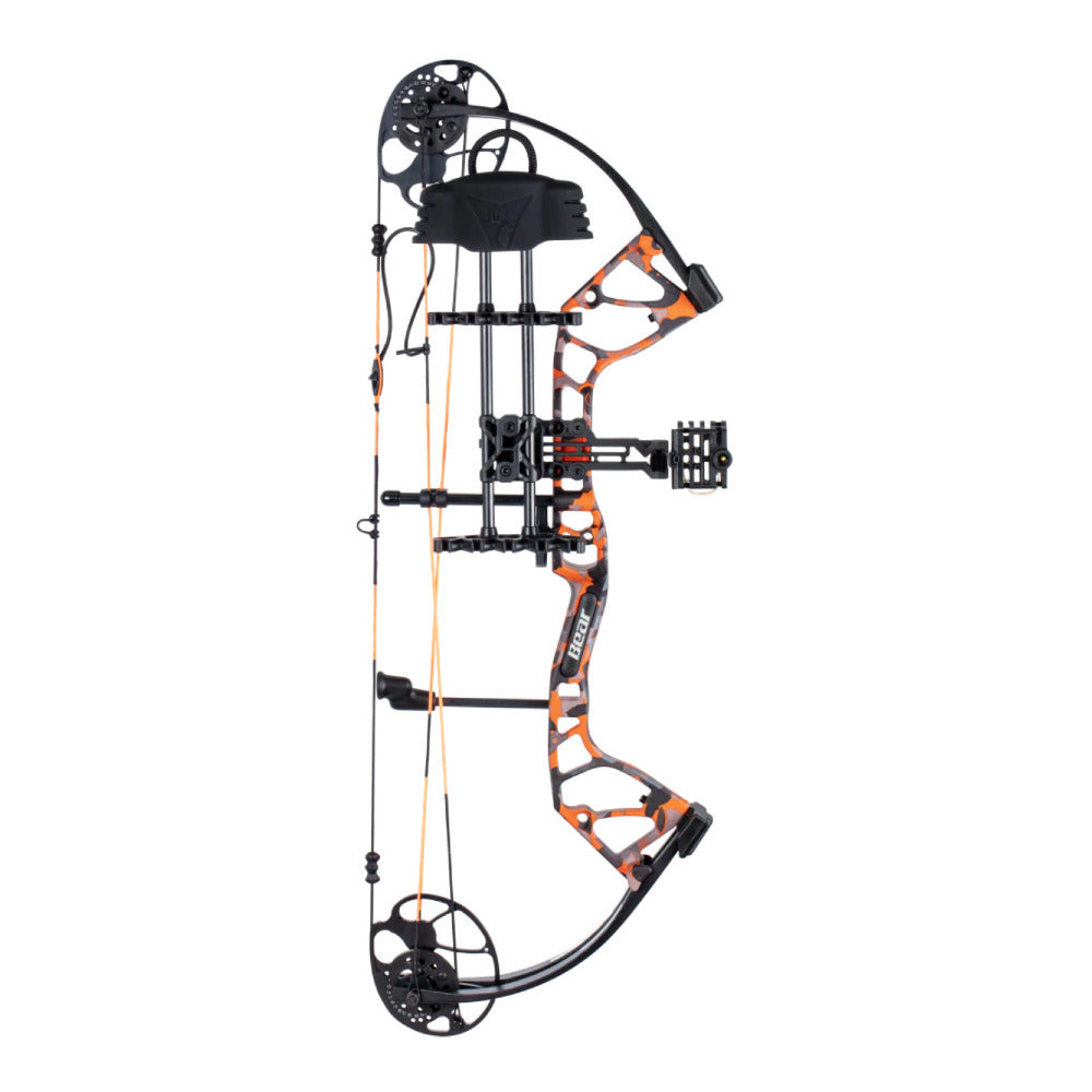 Bear Archery Royale RTH Right-Hand Compound Bow (5-50 lbs) - Fred Bear Fire