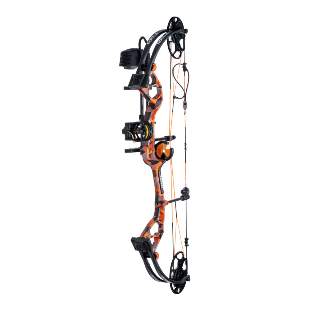 Bear Archery Royale RTH Right-Hand Compound Bow (5-50 lbs) - Fred Bear Fire