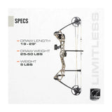 Bear Archery Limitless RTH 265 FPS Compound Bow (God's Country)