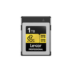 Lexar 1TB Professional GOLD CFexpress 4.0 Type B Memory Card (Open Box)