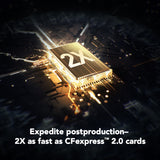 Lexar 1TB Professional GOLD CFexpress 4.0 Type B Memory Card (Open Box)