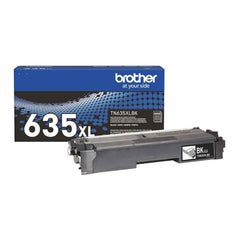 Brother Genuine TN635XLBK High Yield Black Toner Cartridge (1 Pack)