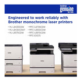 Brother Genuine TN635XLBK High Yield Black Toner Cartridge (1 Pack)
