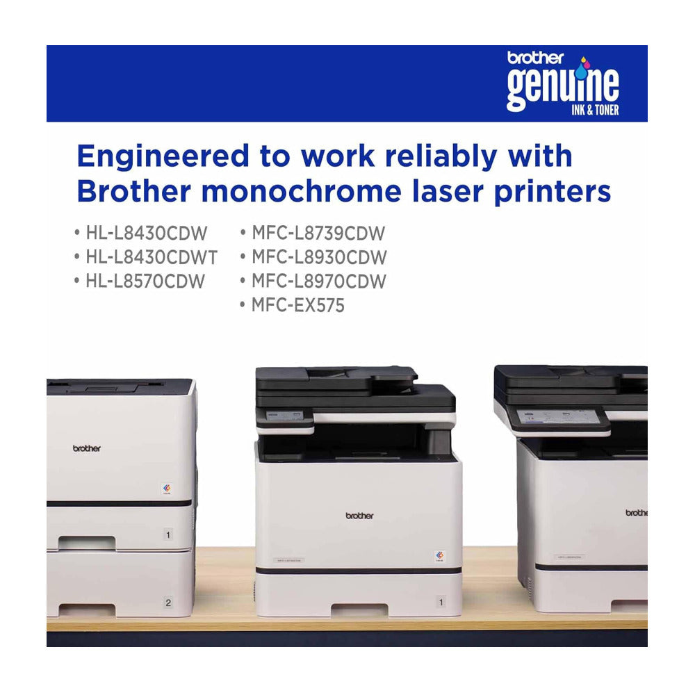 Brother Genuine TN635XLC High Yield Cyan Toner Cartridge