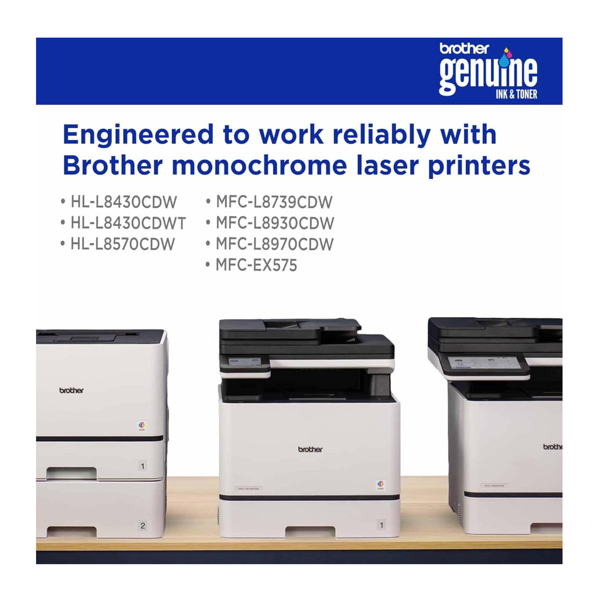 Brother Genuine TN635XLM High Yield Magenta Toner Cartridge (1 Pack)