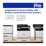 Brother Genuine TN635XLY High Yield Yellow Toner Cartridge (1 Pack)