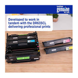 Brother Genuine TN635XLY High Yield Yellow Toner Cartridge (1 Pack)