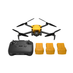 SKYROVER X1 48MP 4K Fly More Combo Drone with 32-Min Flight Time (Yellow) (Open Box)