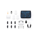 SKYROVER S1 Mini Camera Drone Combo with 4K/60fps Video, 3-Axis Gimbal (White) (Open Box)