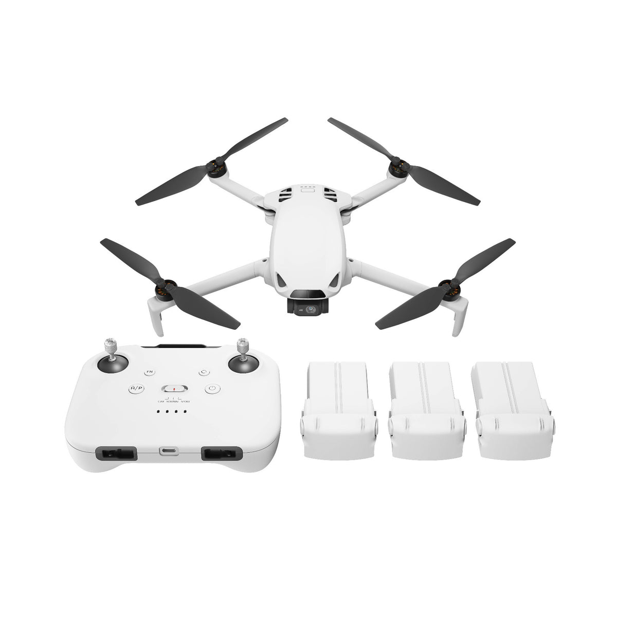 SKYROVER S1 Mini Camera Drone Combo with 4K/60fps Video, 3-Axis Gimbal (White) (Open Box)