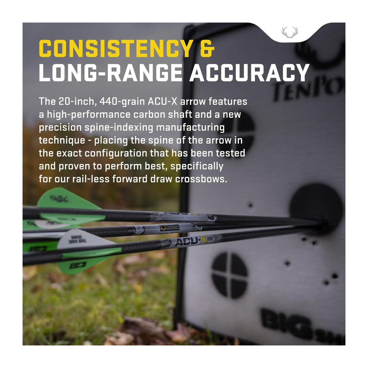 TenPoint TX Ultra 29.5 Vektra with Vison RF Scope 460 FPS 3-12x Digital Rangefinding Scope