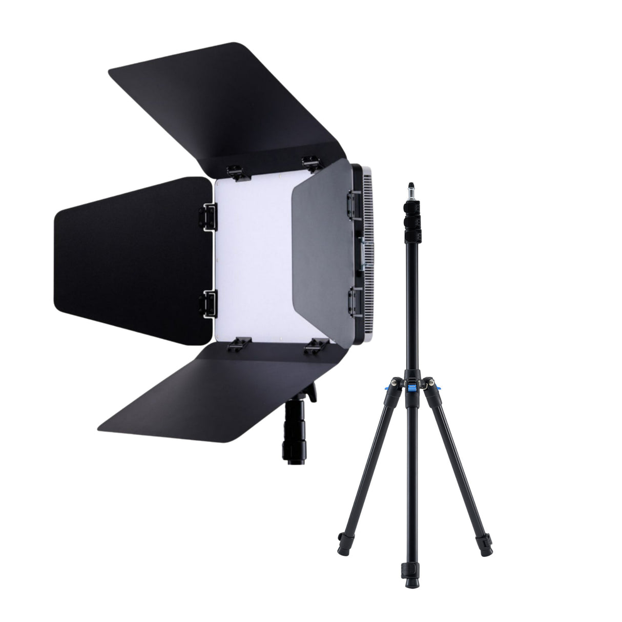 Amaran Pano 120c Barn Door with Adjustable Light Stand