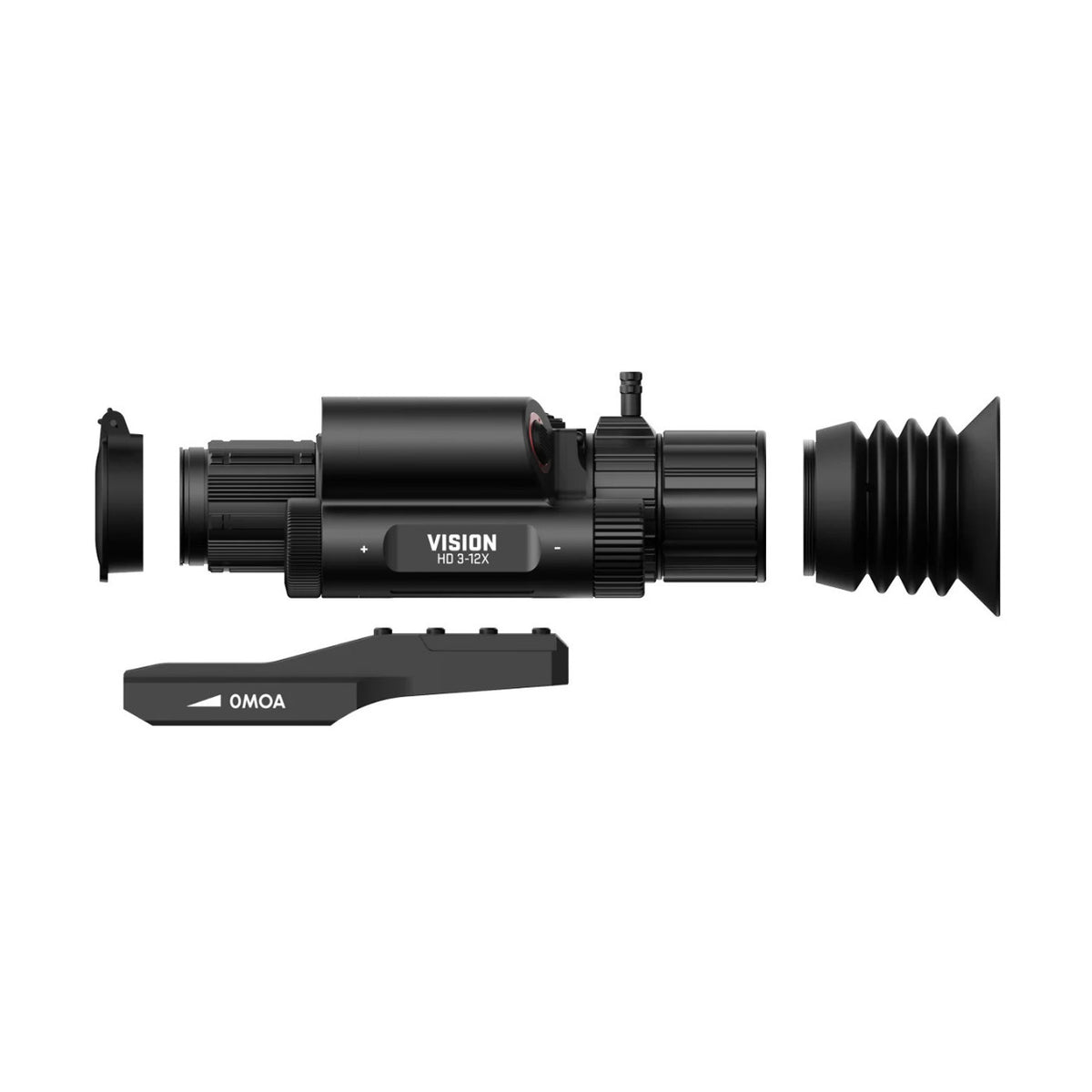 TenPoint Vision HD 3-12X Digital Rangefinding Crossbow Scope with Video and Audio Recording