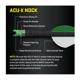TenPoint ACU-X RD 20-Inch Premium Carbon Lighted Arrows for Reverse-Draw Crossbows (3-Pack)