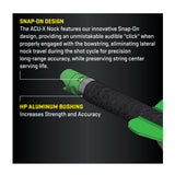 TenPoint ACU-X RD 20-Inch Premium Carbon Lighted Arrows for Reverse-Draw Crossbows (3-Pack)
