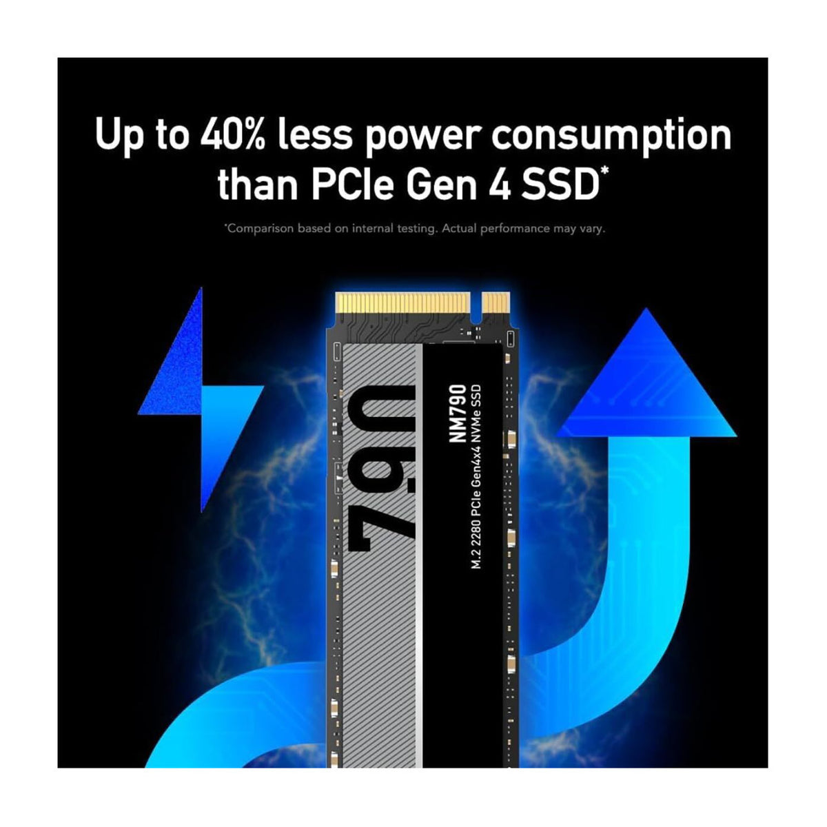 Lexar 4TB NM790 SSD PCIe Gen4 NVMe M.2 2280 Internal Solid State Drive