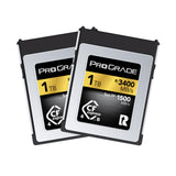 ProGrade Digital 1TB CFexpress 4.0 Type B Gold Memory Card (2-Pack)