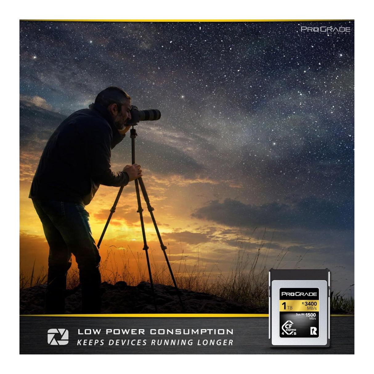 ProGrade Digital 1TB CFexpress 4.0 Type B Gold Memory Card (2-Pack)