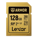 Lexar Professional ARMOR GOLD 128GB UHS-II V60 SDXC Memory Card
