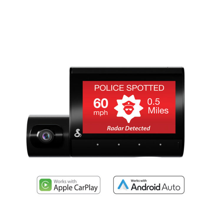 Cobra SC 220C Dual-View Dash Cam with Front and Interior Camera (Open Box)