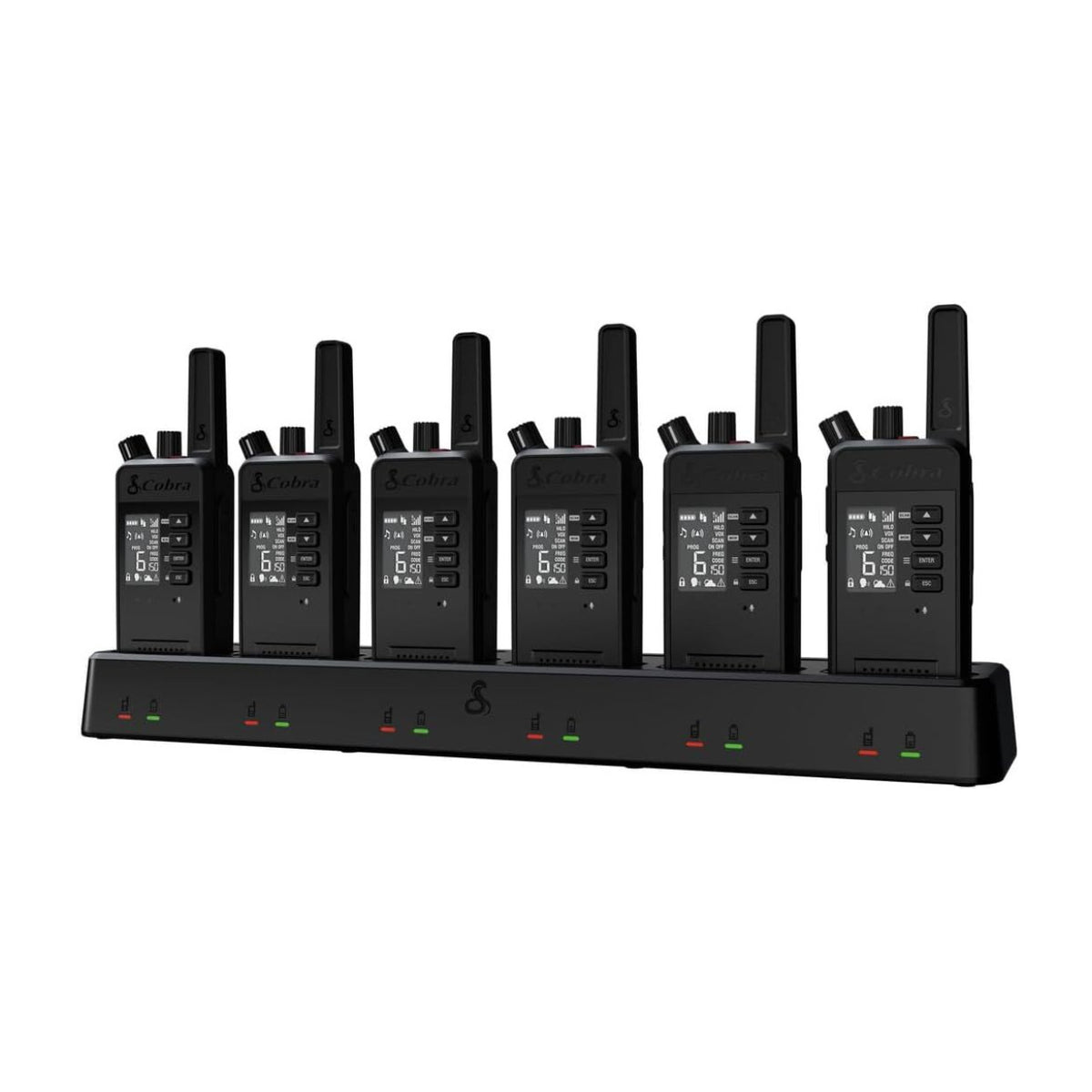 Cobra Performa 450 6-Channel Waterproof Business Two-Way Radios (6-Pack)