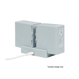Nanlite Dual-Slot NP-F Battery Charger (Mint Blue) (Open Box)