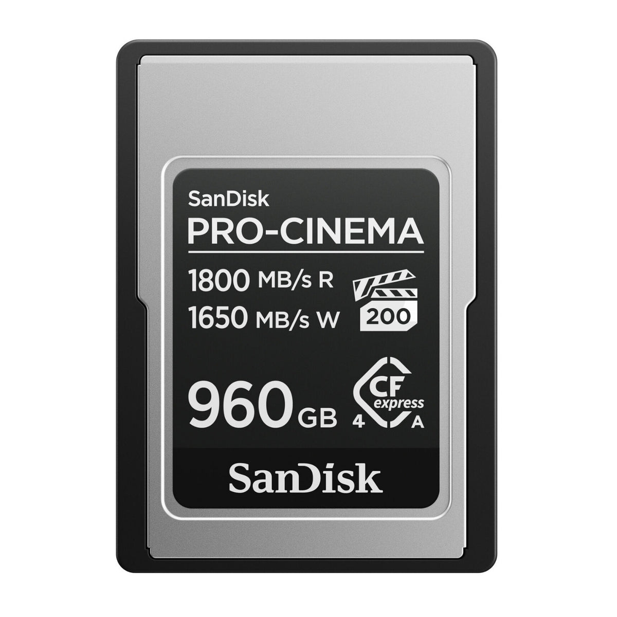 SanDisk 960GB PRO-CINEMA CFexpress Type A Memory Card (Open Box)