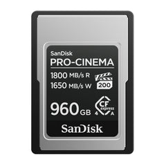 SanDisk 960GB PRO-CINEMA CFexpress Type A Memory Card (Open Box)