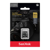 SanDisk 960GB PRO-CINEMA CFexpress Type A Memory Card (Open Box)