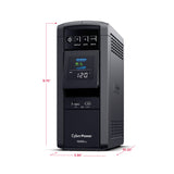CyberPower CP1000PFCLCD PFC Sinewave UPS System Battery Backup (UL Certified)
