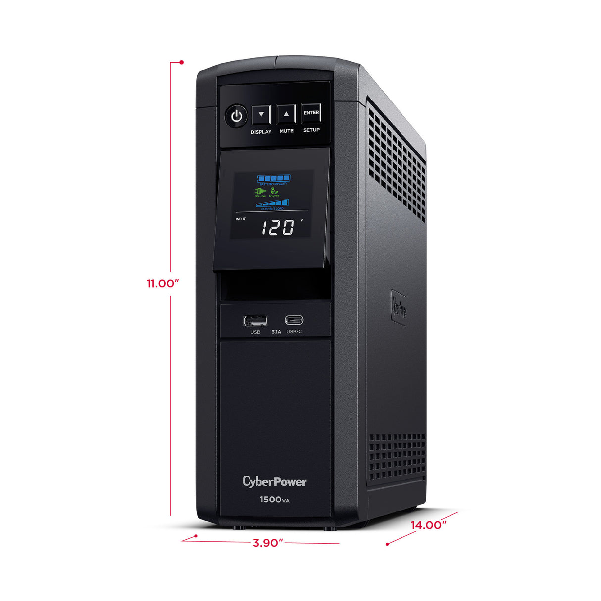 CyberPower CP1500PFCLCD PFC Sinewave UPS Battery Backup and Surge Protector