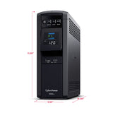 CyberPower CP1500PFCLCD PFC Sinewave UPS Battery Backup and Surge Protector