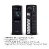 CyberPower CP1500PFCLCD PFC Sinewave UPS Battery Backup and Surge Protector