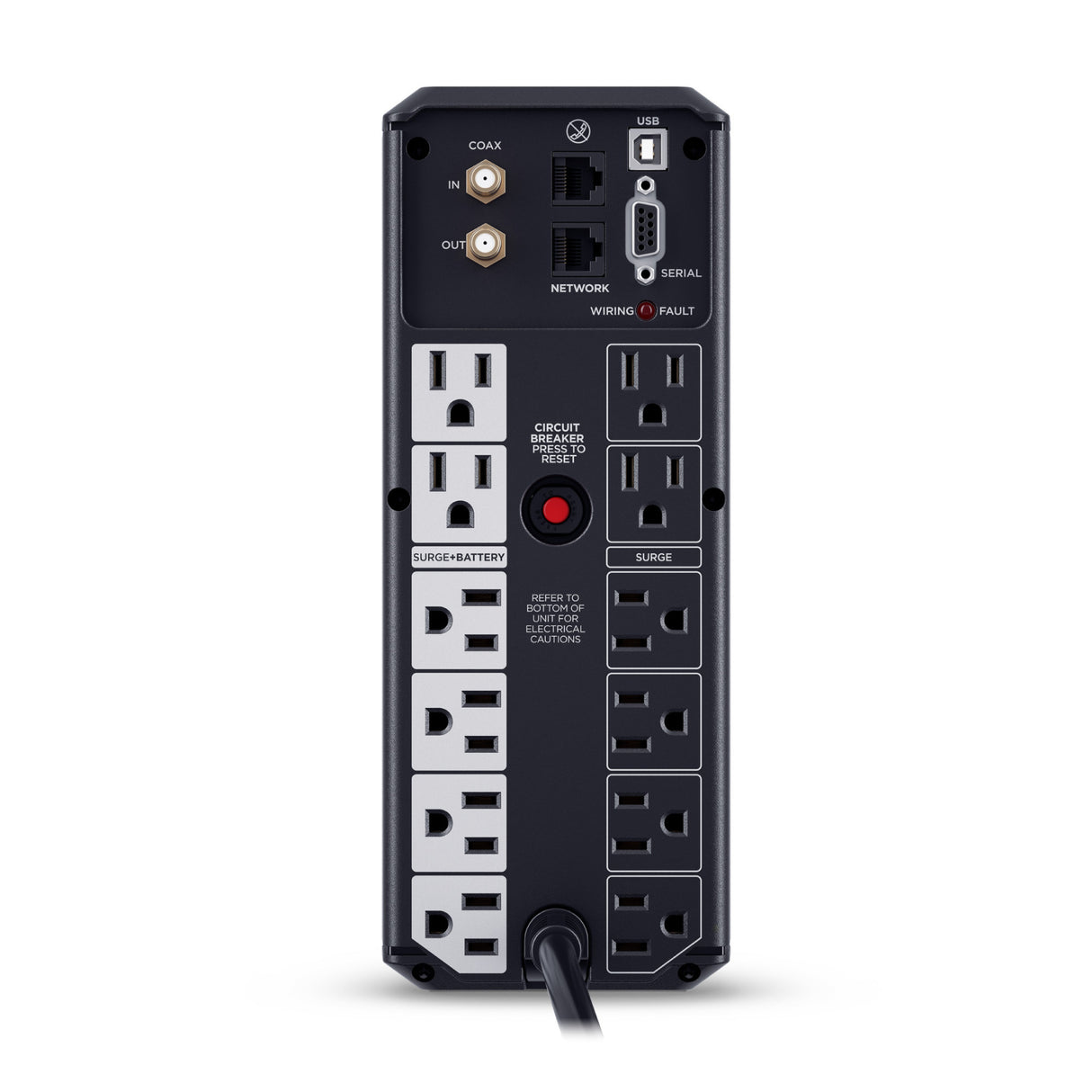 CyberPower CP1500AVRLCD3 Mini Tower UPS Battery Backup and Surge Protector