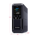 CyberPower CP1500AVRLCD3 Mini Tower UPS Battery Backup and Surge Protector