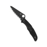 Spyderco Pacific Salt 2 Lockback Knife, Black FRN