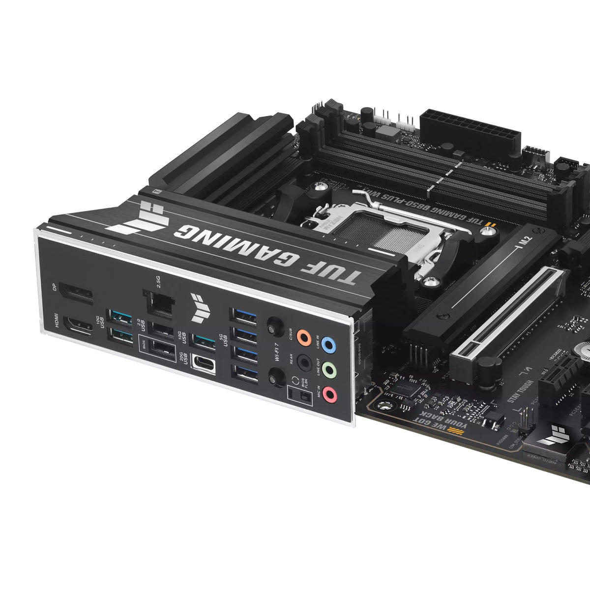 ASUS TUF Gaming B850-PLUS WIFI Motherboard for Ryzen 9000/8000/7000 Processors