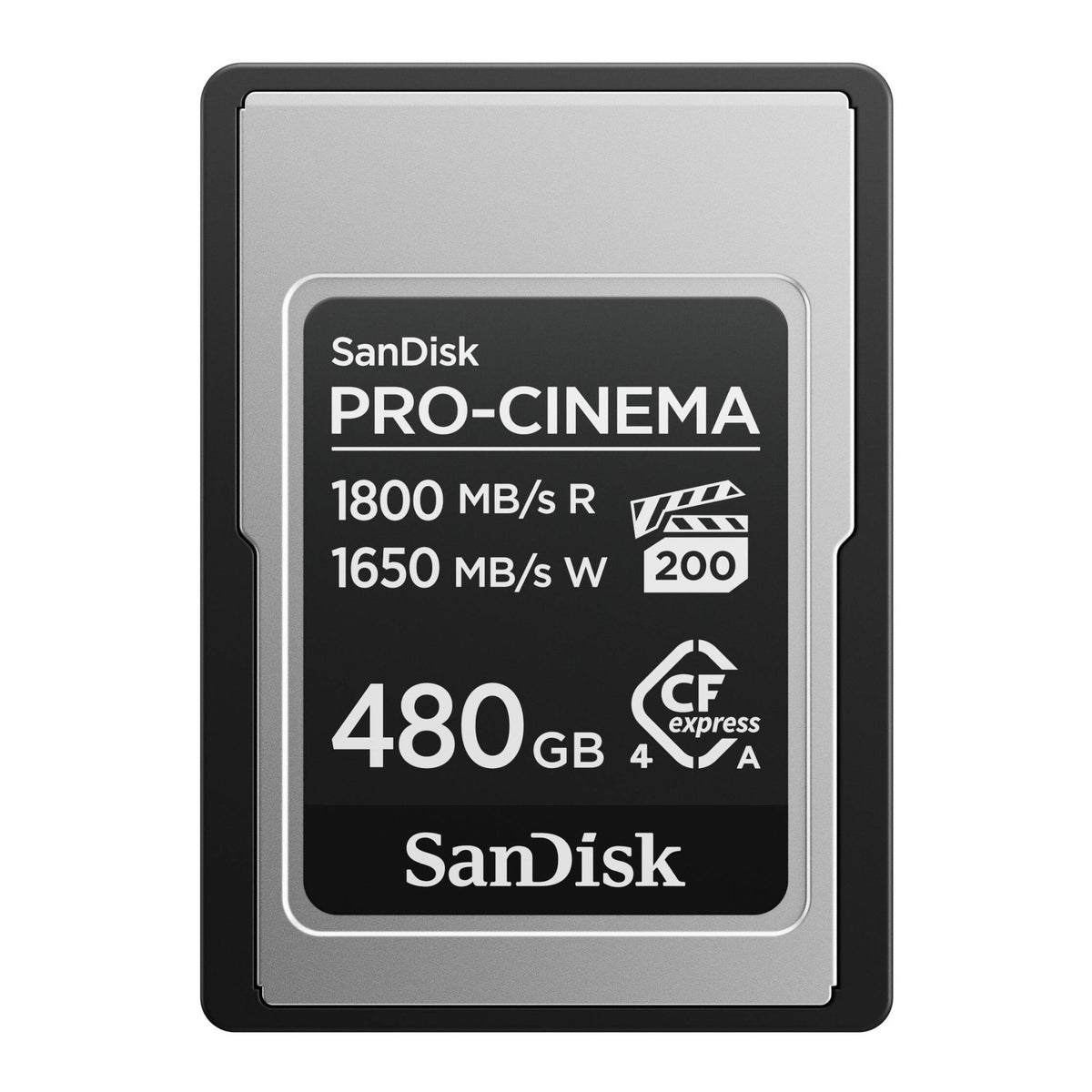 SanDisk 480GB PRO-CINEMA CFexpress Type A Memory Card
