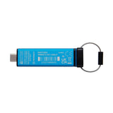 Kingston Ironkey Keypad 200 USB-C 128GB Encrypted Flash Drive (Blue)