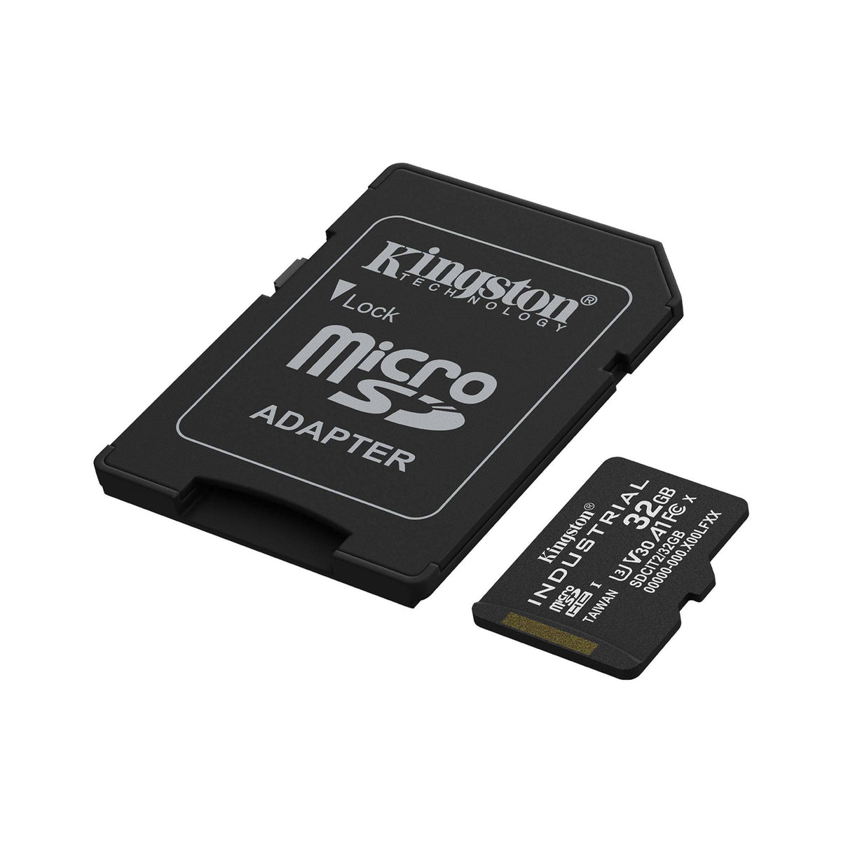 Kingston 32GB Industrial UHS-I microSDHC Memory Card with SD Adapter