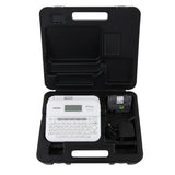 Brother PT-D410 Desktop Label Maker with Hard Case and Laminated Tape Bundle