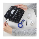 Brother P-Touch PT-D460BT, Portable Label Maker Case, Laminated Tape Value Pack